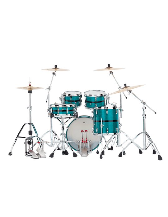 SET DE CASCOS MASTER MAPLE PURE 2014BX/1007T/1208T/1414F GyroLock-L - Aqua Turquoise Stripe