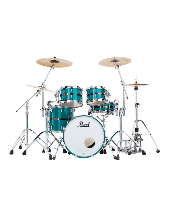 SET DE CASCOS MASTER MAPLE PURE 2014BX/1007T/1208T/1414F GyroLock-L - Aqua Turquoise Stripe