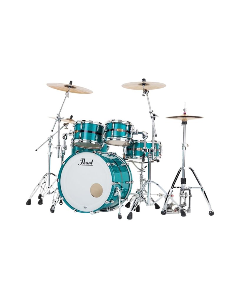 SET DE CASCOS MASTER MAPLE PURE 2216/1007T/1208T/1616F Optimount - Aqua Turquoise Stripe