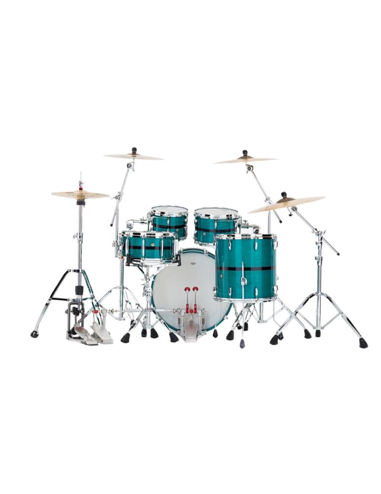 SET DE CASCOS MASTER MAPLE PURE 2216/1007T/1208T/1616F Optimount - Aqua Turquoise Stripe