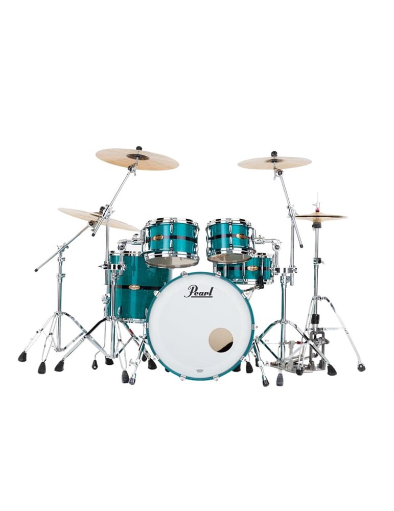 SET DE CASCOS MASTER MAPLE PURE 2216/1007T/1208T/1616F Optimount - Aqua Turquoise Stripe