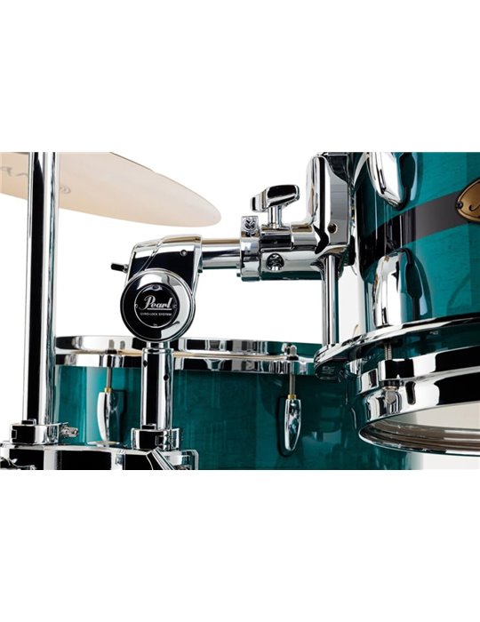 SET DE CASCOS MASTER MAPLE PURE 2216/1007T/1208T/1616F Optimount - Aqua Turquoise Stripe