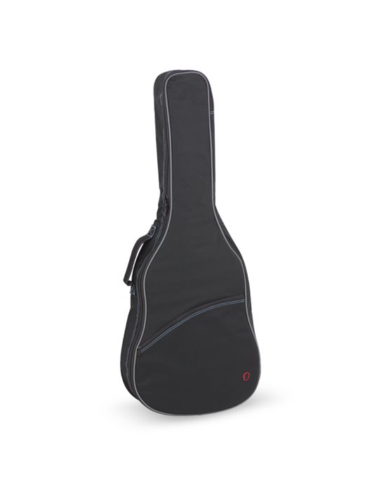 Funda Guitarra Clasica 10mm Pe Ref. 33 Mochila Sin Logo 7731-208 208 - Negro v.gris