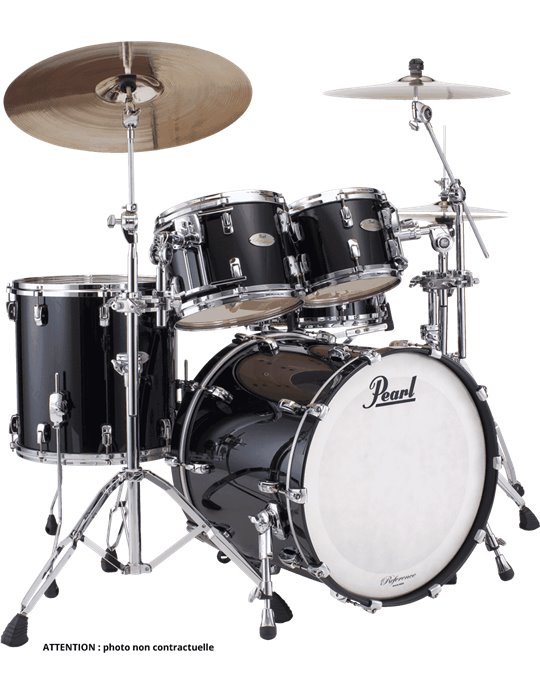 SET DE CASCOS RFP PURE REFERENCE 2218BX/1007T/1208T/1614F - Piano Black