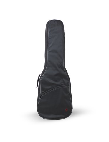 Funda Guitarra Electrica 10mm Pe Ref. 33-E Mochila Sin Logo 7903-208 208 - Negro v.gris