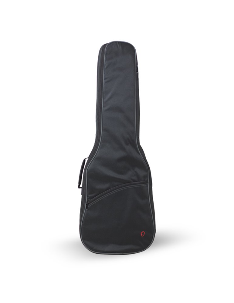 Funda Guitarra Electrica 10mm Pe Ref. 33-E Mochila Sin Logo 7903-208 208 - Negro v.gris