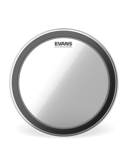Parche transparente para bombo de 18 pulgadas (457 mm) EMAD de EVANS