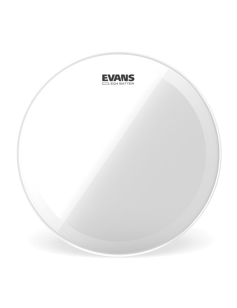 EVANS EQ4. Parche de bombo transparente, 16 pulgadas