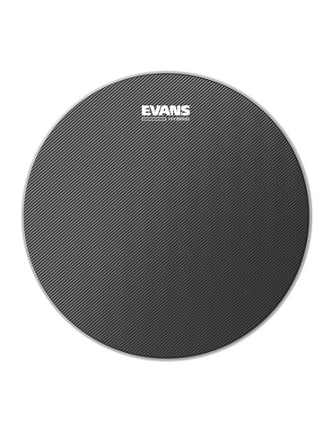 Parche gris para redoblante de marcha de 13 pulgadas (330 mm) Hybrid de EVANS.