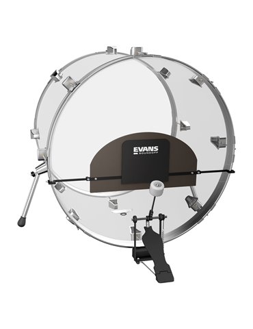 Silenciador universal para bombos SoundOff de EVANS.