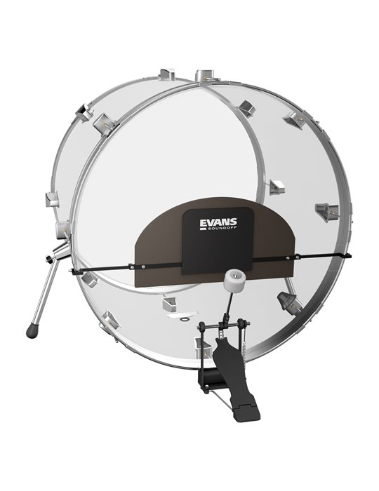 Silenciador universal para bombos SoundOff de EVANS.