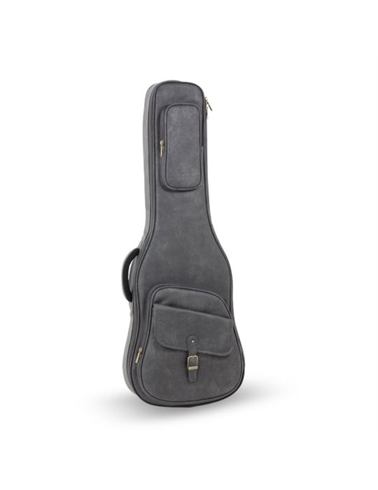 Funda Guitarra Electrica 25mm SR Polipiel-Calidad 7947-050 050 - Gris