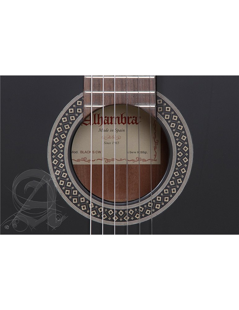ALHAMBRA ALHA7237 Alhambra Black Satin CW EZ