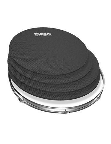 Pack de sordinas para batería SoundOff by EVANS, Rock (10,12,14,16)