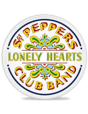 Evans. Parche de recuerdo Sgt. Pepper's, 12 pulgadas