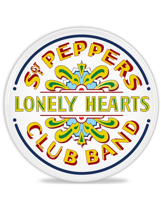 Evans. Parche de recuerdo Sgt. Pepper's, 12 pulgadas