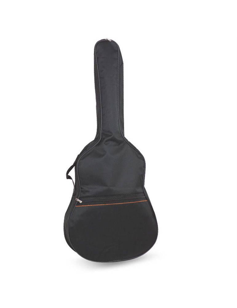 Funda Guitarra Acustica 5mm Ref. 16-B Mochila Sin Logo 8106-001 001 - Negro