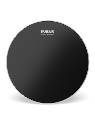 EVANS Hydraulic Black. Parche batidor de caja rugoso negro, 13 pulgadas