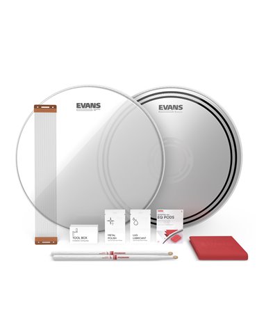 EVANS. Snare Tune Up Kit EC Reverse Dot. 14 pulgadas