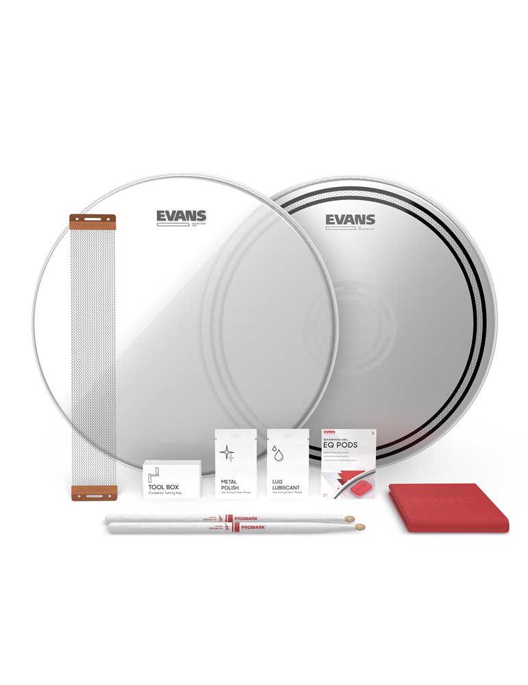 EVANS. Snare Tune Up Kit EC Reverse Dot. 14 pulgadas