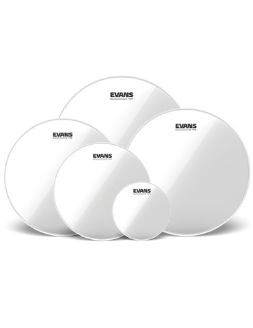 EVANS. Parche Tenor TCX transparente. Pro Pack