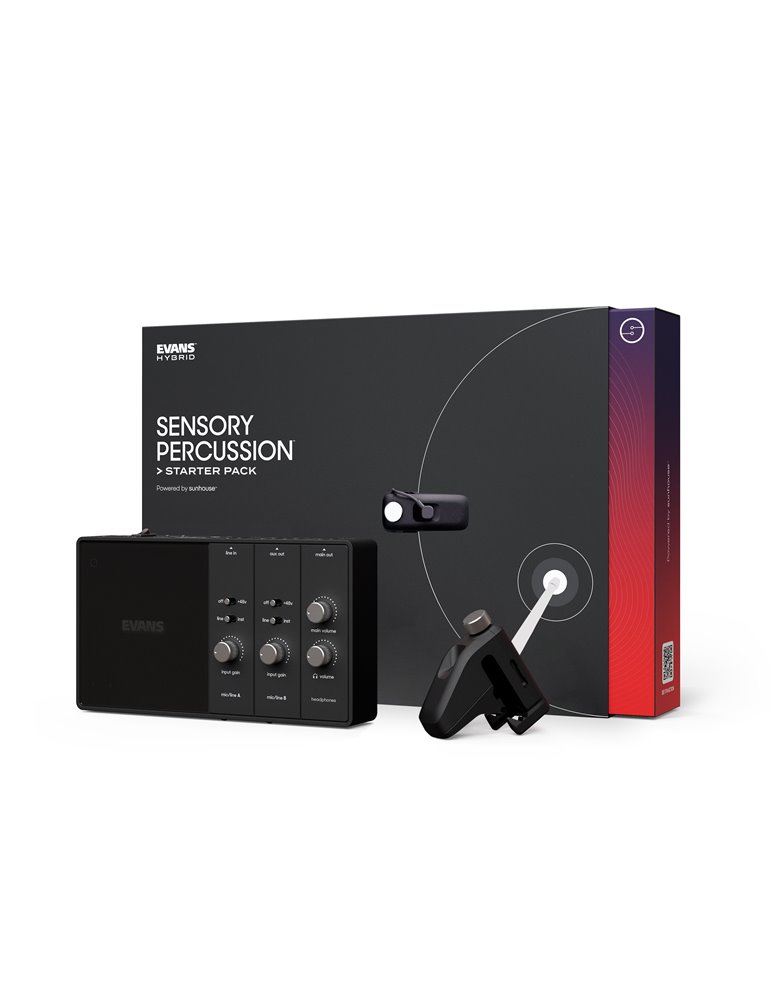 EVANS. Pack de iniciación Hybrid Sensory Percussion