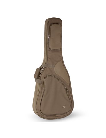 Funda Guitarra Acustica 20mm PE Ref. 49-B Mochila Con Logo 8113-020 020 - Marron