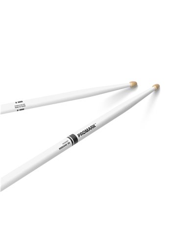Baquetas ProMark Rebound 5B de bellota. Blanco