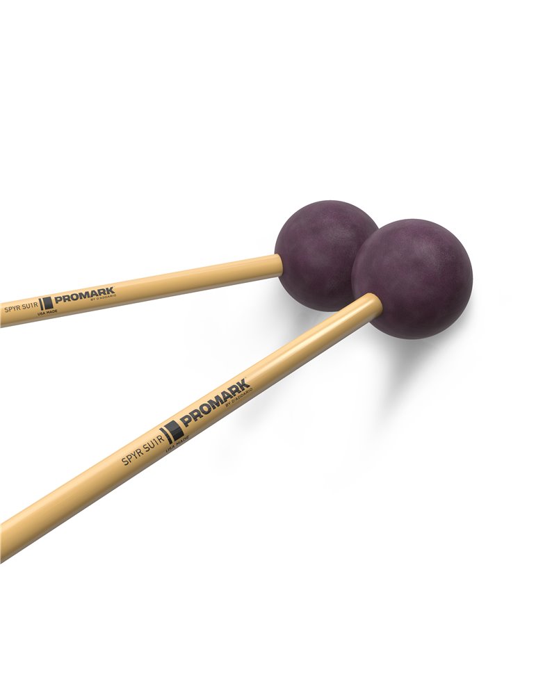ProMark SPYR SU1R. Maza para marimba de goma blanda