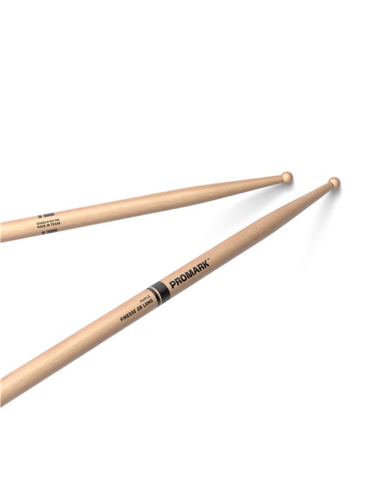 Baquetas ProMark Finesse 2B Long. Arce con punta redonda