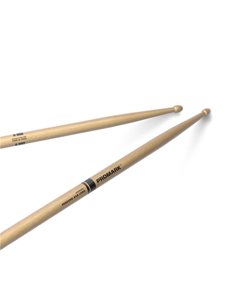 ProMark. Baqueta Rebound 5AB Long. Nogal americano con punta de bellota