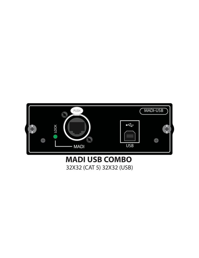 Tarjeta expansión MADI/USB