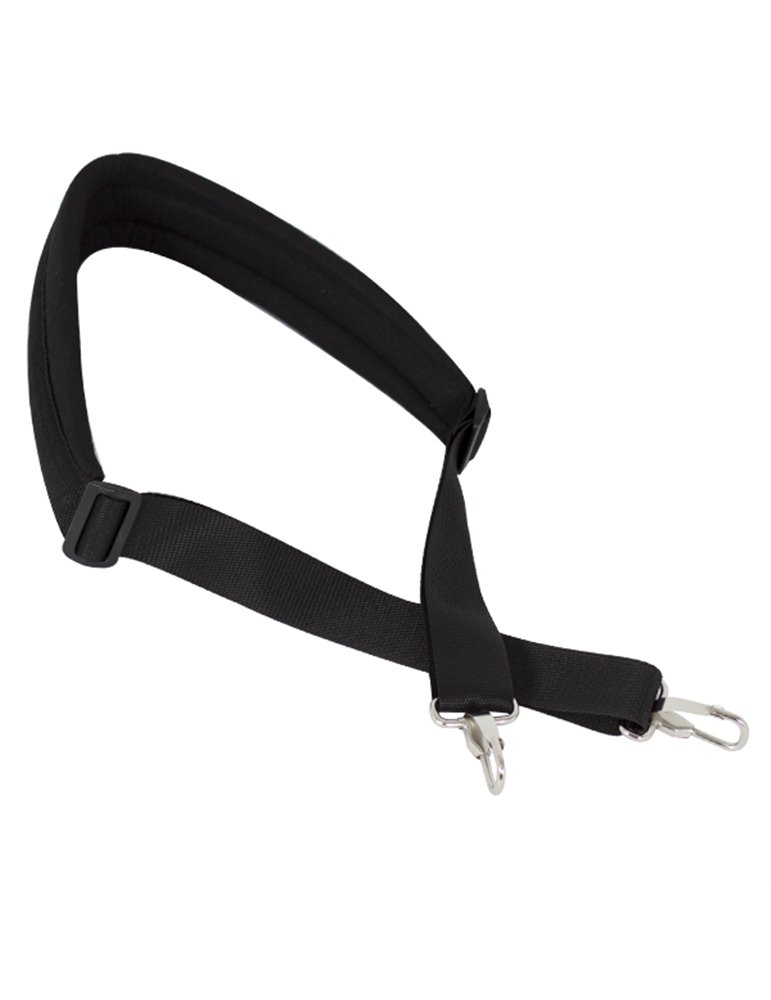Bandolera Bombo Ref. 710 Acolchada Mosqueton Fijo 8447-040 040 - Blanco