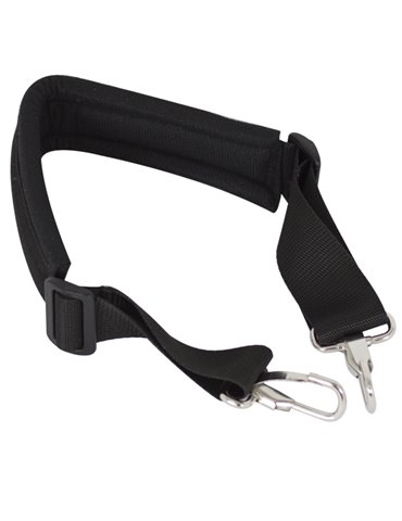 Bandolera Bombo Ref. 710 Acolchada Cintura Niño Mosquetón Fijo 8452-001 001 - Negro
