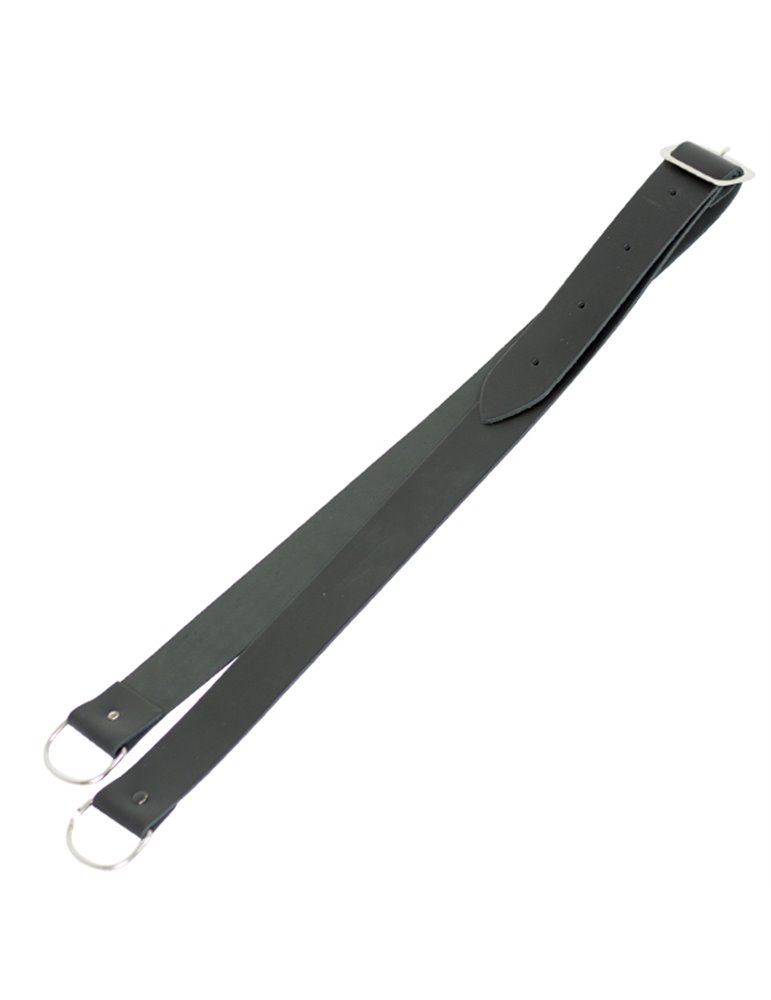 Correa Tamboril Vasco Ref. 677 Piel 8486-001 001 - Negro