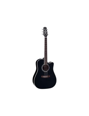 GUITARRA TAKAMINE EF341 E/A DREADNOUGHT CUTWAY - NEGRA