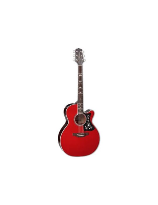 GUITARRA TAKAMINE GN75 E/A AUDITORIUM CUTAWAY - ROJO TRASLÚCIDO