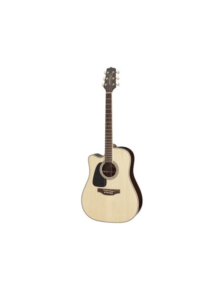 GUITARRA TAKAMINE GD51 E/A DREADNOUGHT CUTWAY (ZURDOS) - NATURAL