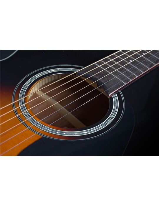 GUITARRA TAKAMINE GN30 E/A DREADNOUGHT - BROWN SUNBURST