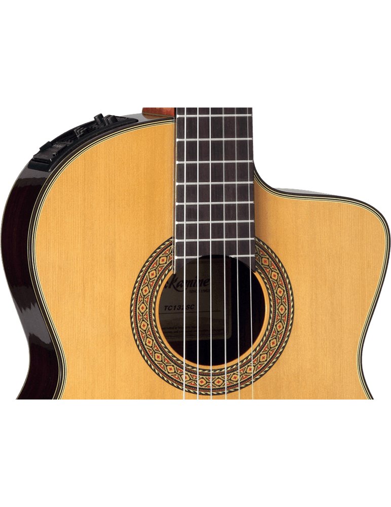 GUITARRA TAKAMINE EC132SC CLASSIC E/A NATURAL CT4DX -  Cutaway