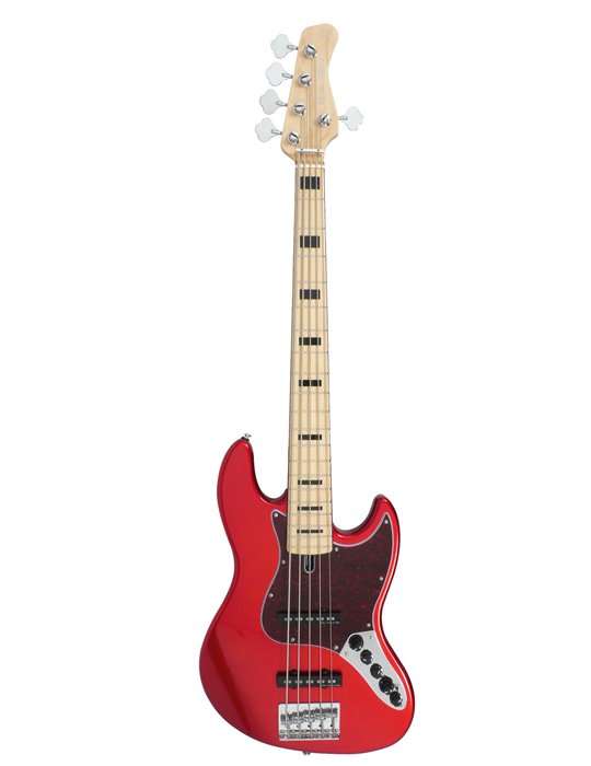 V7 VINTAGE SWAMP ASH-5 (2ND GEN) BMR BRIGHT METALLIC RED