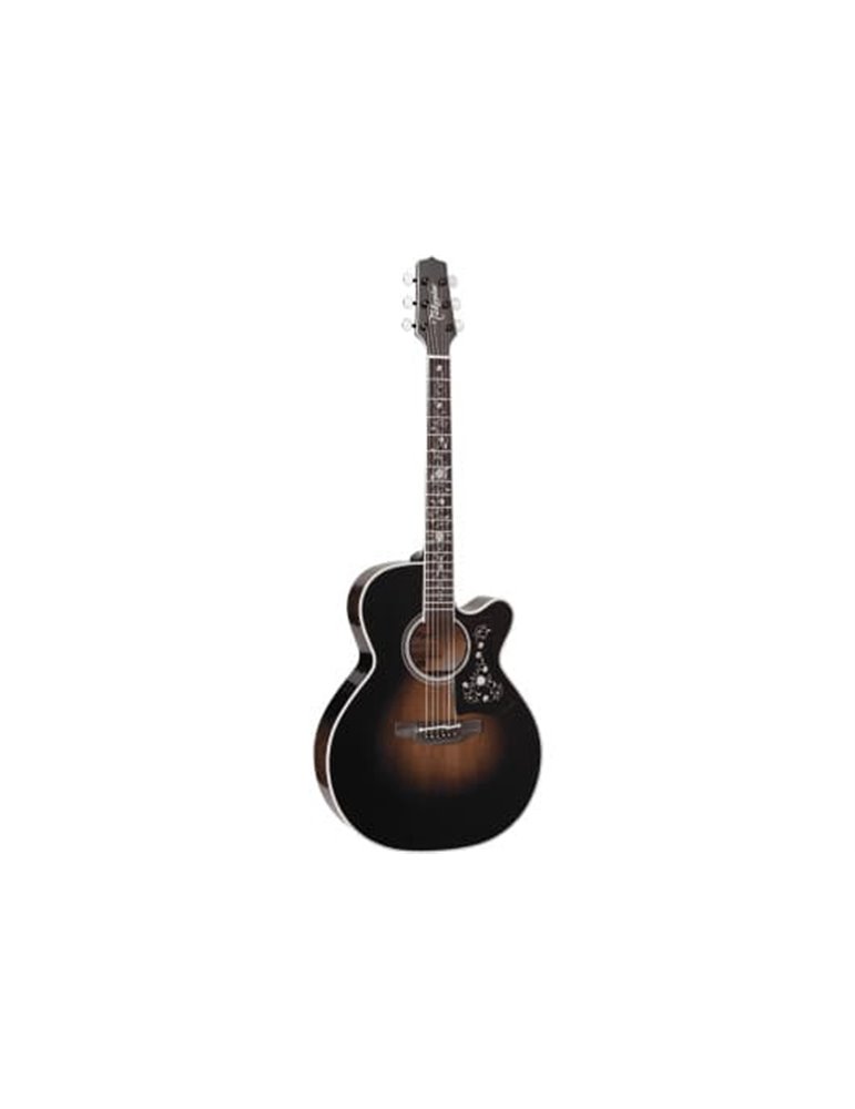 GUITARRA TAKAMINE EF450 E/A AUDITORIUM THERMAL TOP CUTAWAY - BLACK BURST