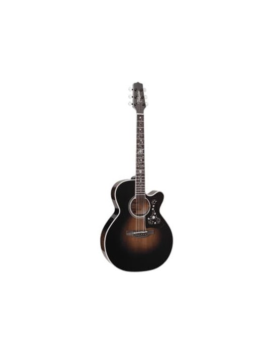 GUITARRA TAKAMINE EF450 E/A AUDITORIUM THERMAL TOP CUTAWAY - BLACK BURST