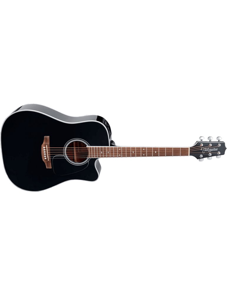 GUITARRA TAKAMINE GD34 E/A DREADNOUGHT CUTAWAY - NEGRA