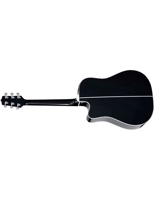 GUITARRA TAKAMINE GD34 E/A DREADNOUGHT CUTAWAY - NEGRA