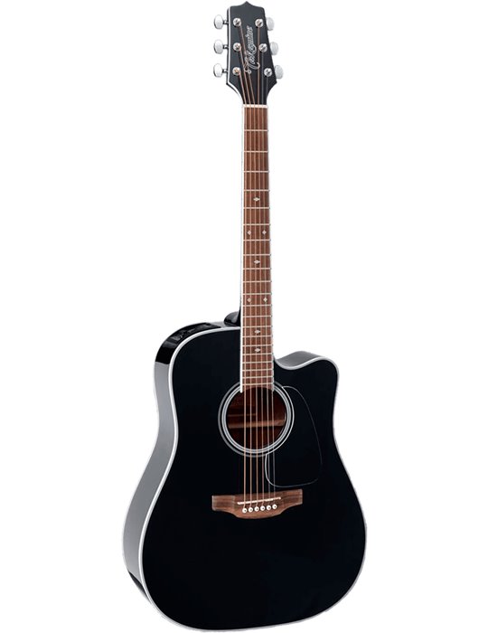 GUITARRA TAKAMINE GD34 E/A DREADNOUGHT CUTAWAY - NEGRA