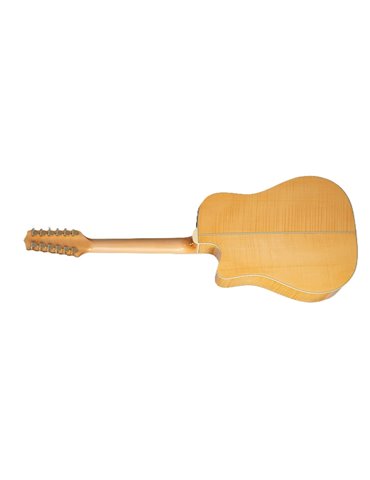 GUITARRA TAKAMINE GD74 E/A DREADNOUGHT CUTWAY (12 St.) - NATURAL 2