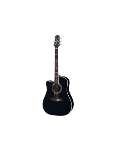 GUITARRA TAKAMINE EF341 E/A DREADNOUGHT CUTWAY (ZURDOS) - NEGRA