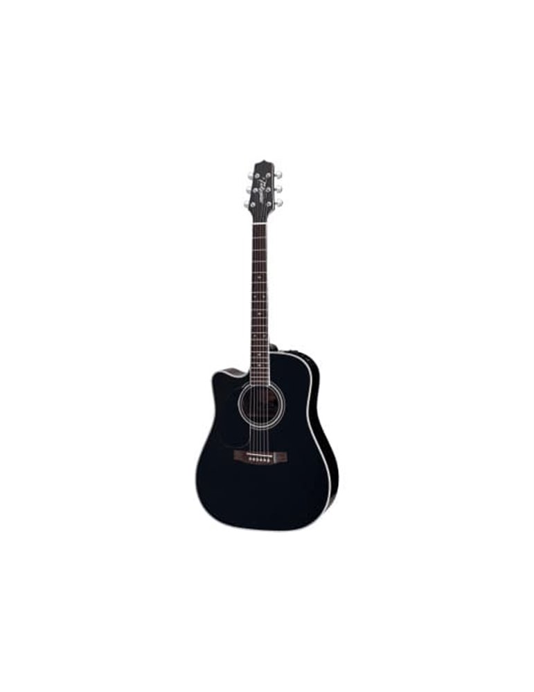 GUITARRA TAKAMINE EF341 E/A DREADNOUGHT CUTWAY (ZURDOS) - NEGRA