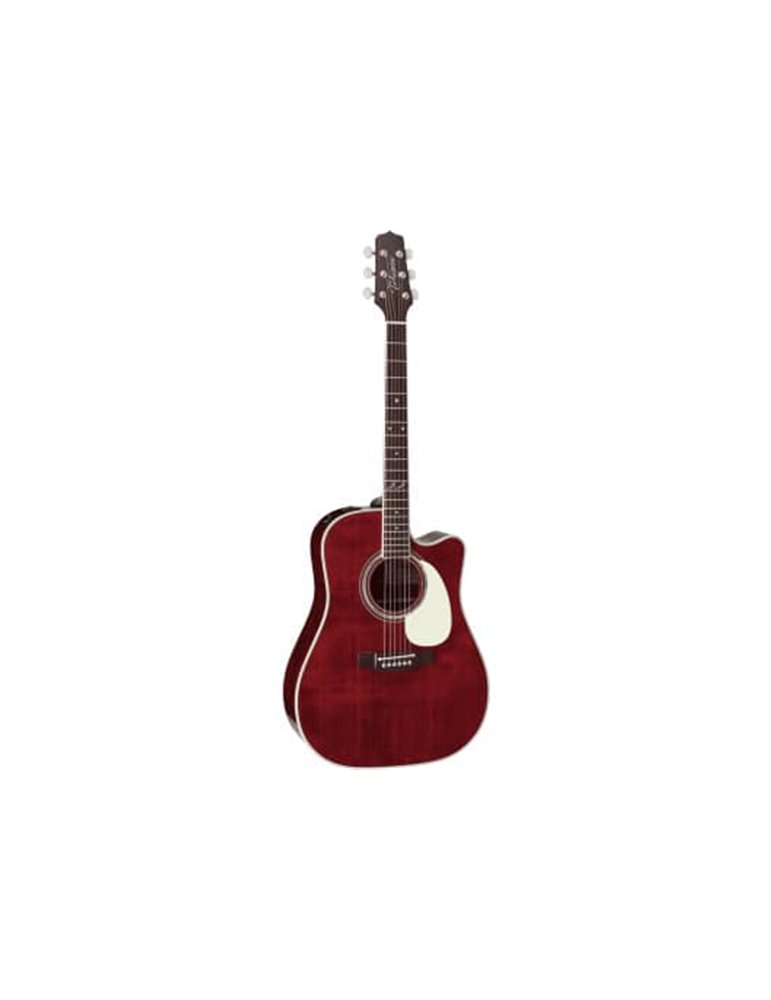 GUITARRA TAKAMINE JJ325 E/A DREADNOUGHT JOHN JORGENSON - SATIN RED